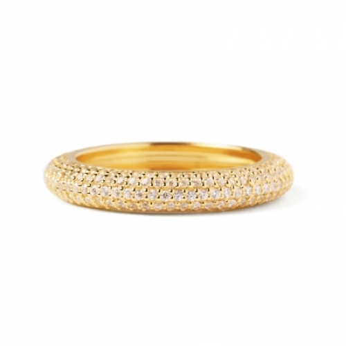 Женское кольцо из серебра 925 пробы с Swarovski Zirconia