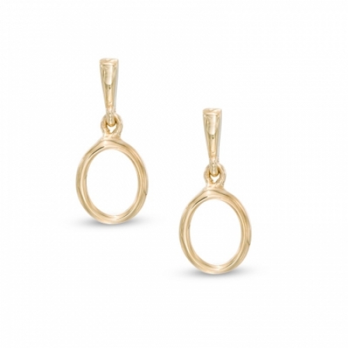 Серьги из желтого золота 585 пробы