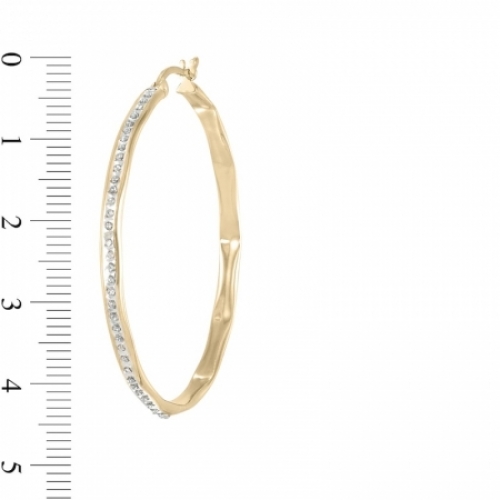 Серьги из серебра 925 пробы с бриллиантом