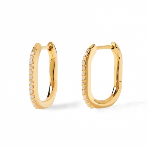 Серьги из серебра 925 пробы с Swarovski Zirconia