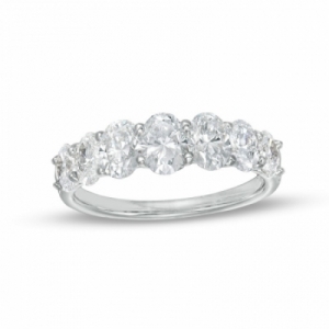 Обручальное кольцо "Сияние роскоши" с бриллиантами и сапфиром