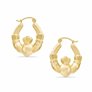 Серьги из желтого золота 585 пробы